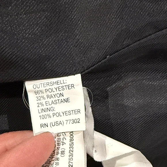 Zara Black Pea Coat with Gold Buttons - Picture 7 of 9